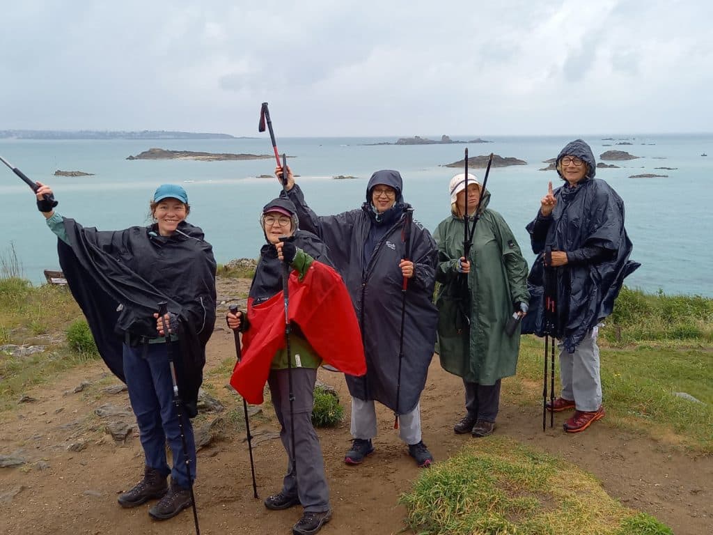 Randonnée sous la pluie